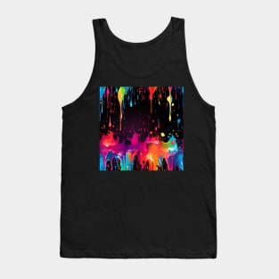 Paint splatter Tank Top